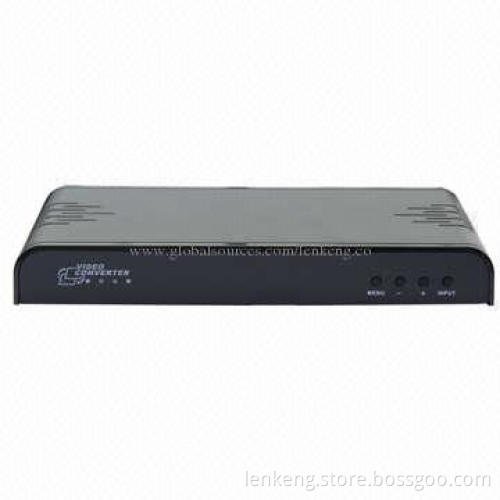 VGA, Component Video and Composite Video to HDMI Converter, Upscale to 720/1,080P Resolution